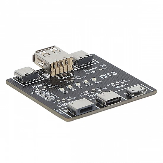 DT3 Data Line Detection Board With Type-c Interface & Fast Charging Line Abnormality Detector