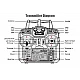 Flysky FS-i6X 2.4GHz 6CH AFHDS 2A RC Transmitter With FS-iA10B 2.4GHz 10CH Receiver