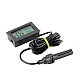 FY-12 Digital Thermometer & Hygrometer with 1M Probe - Black