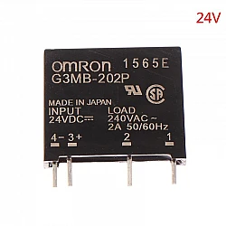 G3MB-202P-24VDC Solid State Relay - 2A 240VAC Zero-Cross PCB Mount