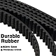 GT2 180mm Closed Loop Rubber Timing Belt 6mm Width