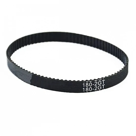 GT2 180mm Closed Loop Rubber Timing Belt 6mm Width