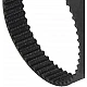 GT2 232mm Closed Loop Rubber Timing Belt 6mm Width