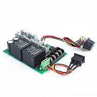 High Power 12V/24V/36V 40A Forward & Reverse PWM Motor Speed Controller Board For Brush Motors 