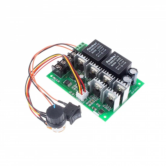 High Power 12V/24V/36V 40A Forward & Reverse PWM Motor Speed Controller Board For Brush Motors