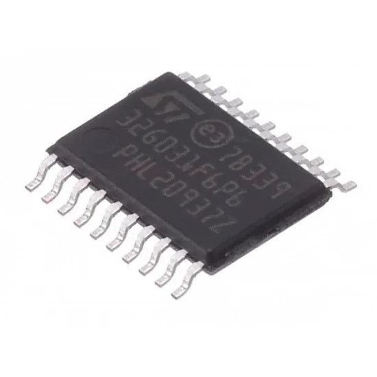 STM32F031F6P6 TSSOP20 32-bit ARM Cortex-M0 Microcontroller IC
