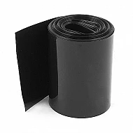 230mm PVC Heat Shrink Tube Black 1 Meter