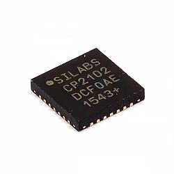 CP2102N-A02-GQFN28R USB to UART Bridge Controller Chip (QFN-28)