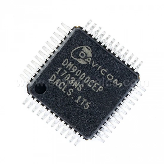 DM9000CEP QFP-48 High-Speed Ethernet Controller Chip by Davicom