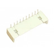 JST-XH 1.25mm 10 Pin Curved Male Connector 