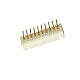 JST-XH 1.25mm 10 Pin Curved Male Connector