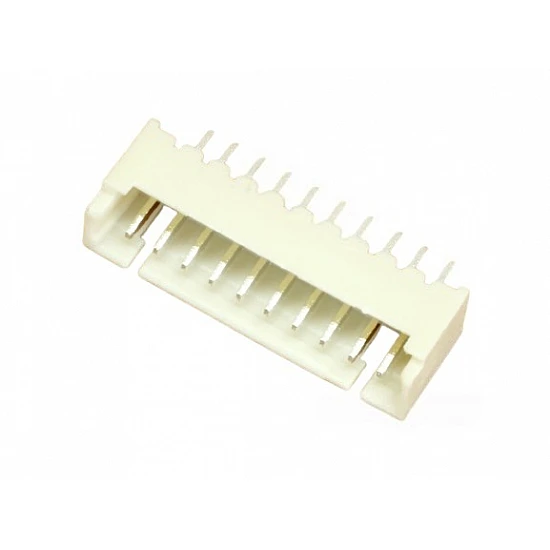 JST-XH 1.25mm 10 Pin Straight Male Connector