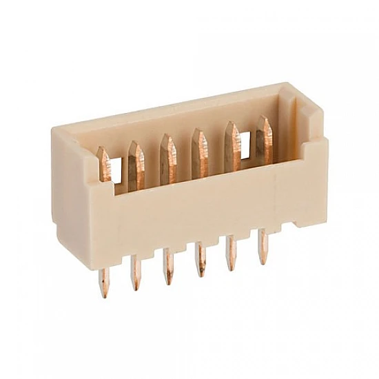 JST-XH 1.25mm 6 Pin Straight Male Connector