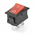 KCD11-102-3P Red 3-Pin SPDT Mini Rocker Switch 10x15mm 3A