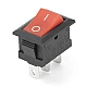 KCD11-102-3P Red 3-Pin SPDT Mini Rocker Switch 10x15mm 3A