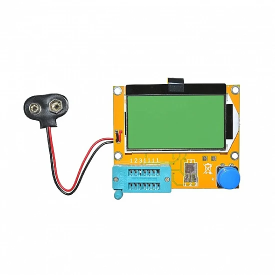 LCR-T4 Graphical Transistor Tester with Resistor, Capacitor, ESR, and SCR LCD Display