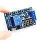 Micro USB 5V-30V Delay Relay Module - Cyclical Timing Controller with Power-Off Delay