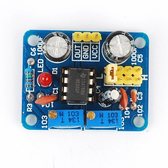 NE555 Pulse Module Frequency Duty Cycle Adjustable Square Wave Rectangular Wave Signal Generator