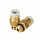 PC4-M6 Pneumatic Quick Connector for 3D Printer Extruder