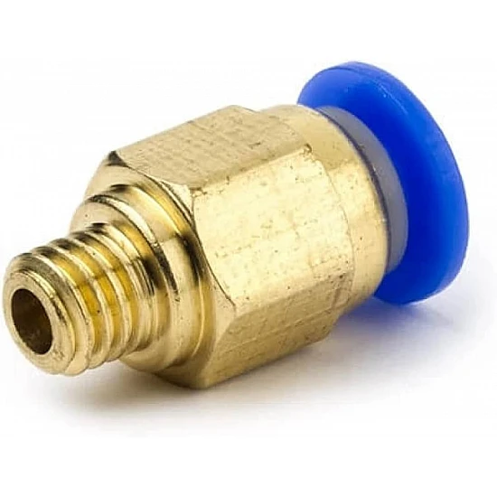 PC4-M6 Pneumatic Quick Connector for 3D Printer Extruder