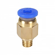 PC4-M6 Pneumatic Quick Connector for 3D Printer Extruder
