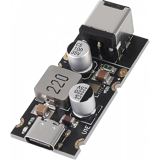 PD65W Fast Charging Module DC5525 Input Type-C PD3.1 PPS QC3.0 Huawei SCP