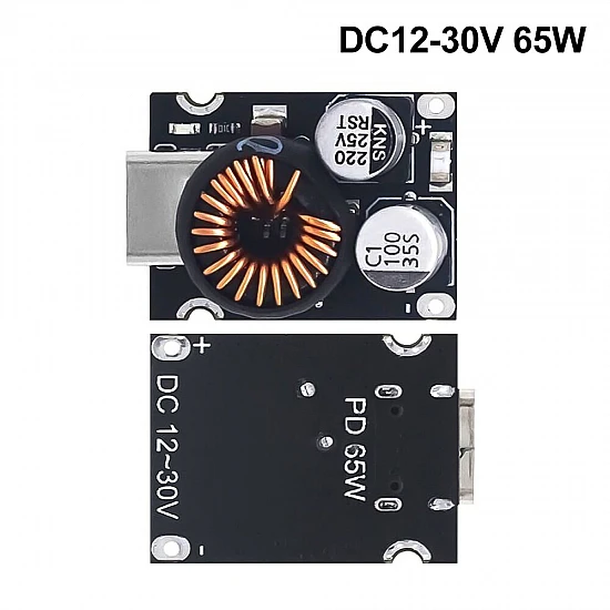 PD65W Fast Charging Module Type-C PD3.1 PPS QC3.0 Huawei SCP