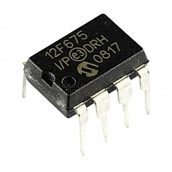 PIC12F675-I/P 8-Bit Flash Microcontroller 10-Bit ADC DIP-8