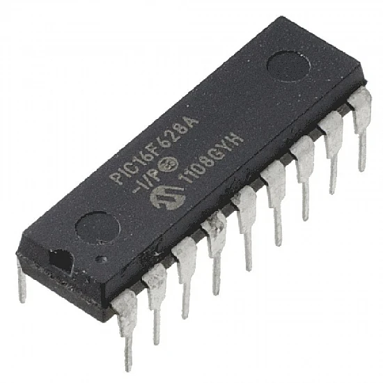 PIC16F628A-I/P 8-Bit Microcontroller - 3.5KB Flash - DIP-18