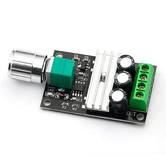 PWM DC 3A Motor Speed Controller Regulator Without Switch