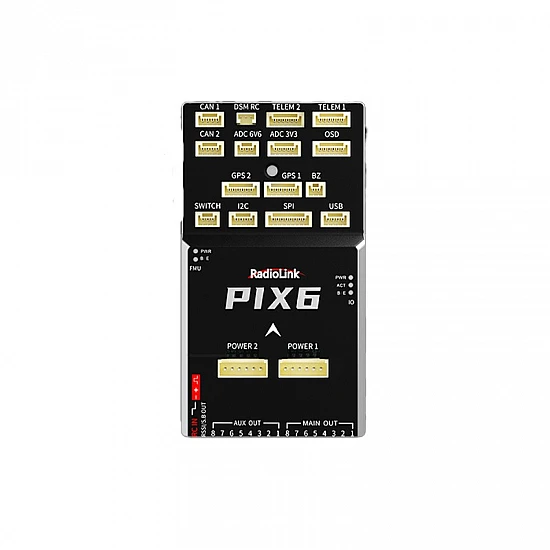 Radiolink PIX6 FLight controller With Integrated Dual-Gyro & 16 Channels