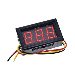 Red 0.36 Inch Three Wire LED Display Digital DC Voltmeter
