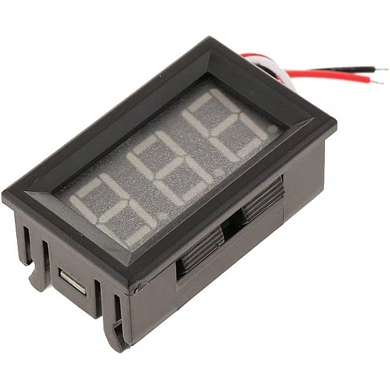 Red 0.56inch 0-30V Three Wire LED Display Digital DC Voltmeter
