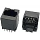 RJ45 5224 52-8P8C All Plastic Vertical 180 Degrees Network Cable Socket