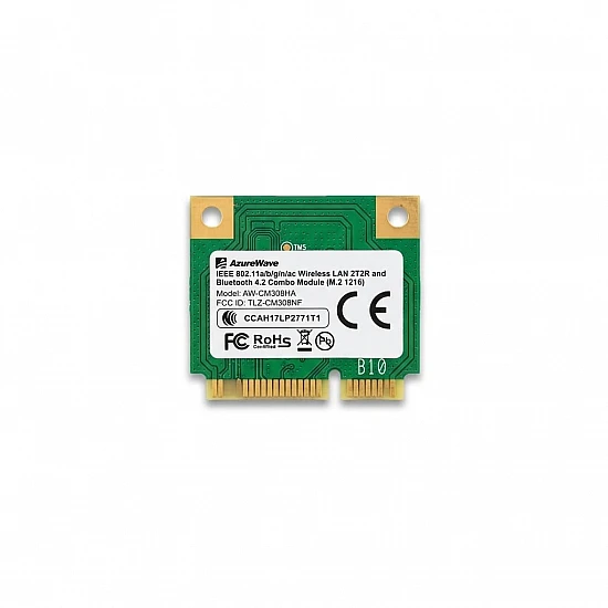 RTL8822BE M.2 NGFF Dual Band AC1200 Wi-Fi & Bluetooth 4.2 Card