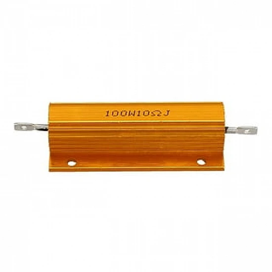 RX24 100W-10Ω Aluminum Metal Shell Case Wirewound Resistor