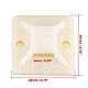 Self-Adhesive 20X20 Self Adhesive Base Cable Tie Wall Mount