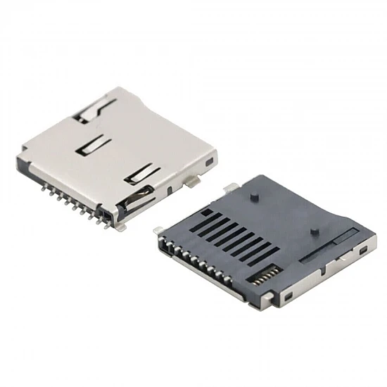 SIm/TF 9pin Push Type Card Holder