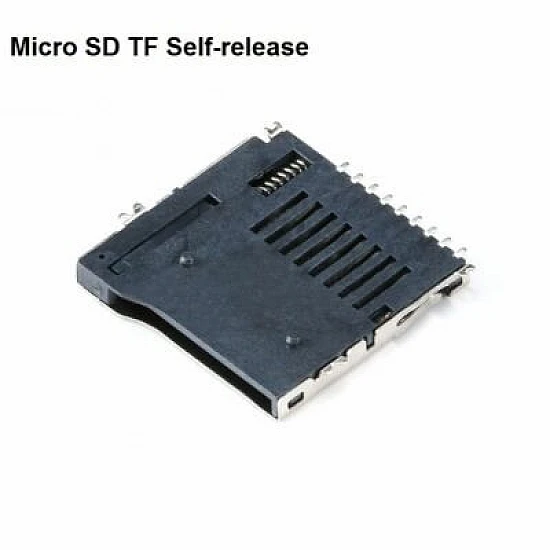 SIm/TF 9pin Push Type Card Holder