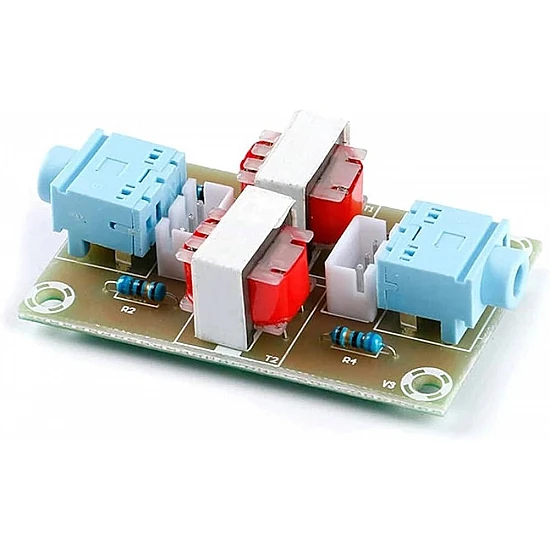 Stereo Audio Isolator Common Ground For Car Interference suppression Noise Isolation Module