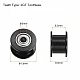 Teethless 3mm Inner Hole 2GT Synchronous Pulley For 6mm Belt