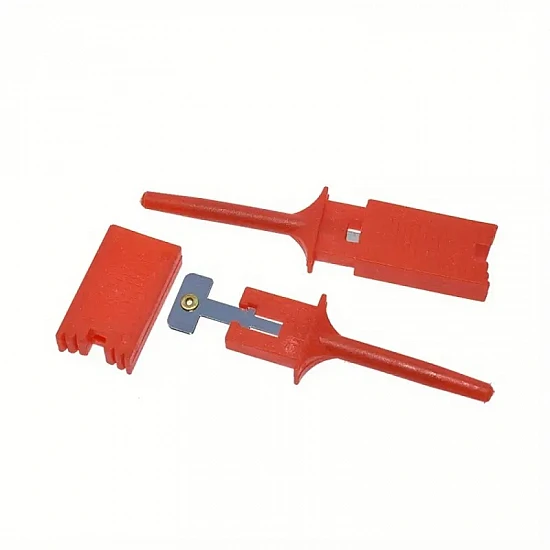 Test Hooks Clips for Logic Analyzers | Red