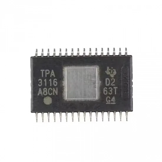TPA3116D2DADR 50W Stereo Class D Audio Amplifier HTSSOP-32