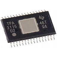 TPA3116D2DADR 50W Stereo Class D Audio Amplifier HTSSOP-32