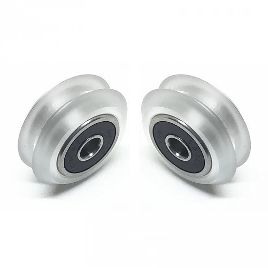 Transparent Polycarbonate V-Wheel with 625ZZ Bearing for 2020 Profile