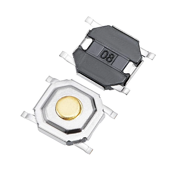 TS-C005 4x4x1.5 Micro SMD 4-pin Copper Head Touch Switch