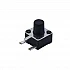 TS-C017 4.5x4.5x3.8 Side Three-Pin Switch Micro Side Plug Button