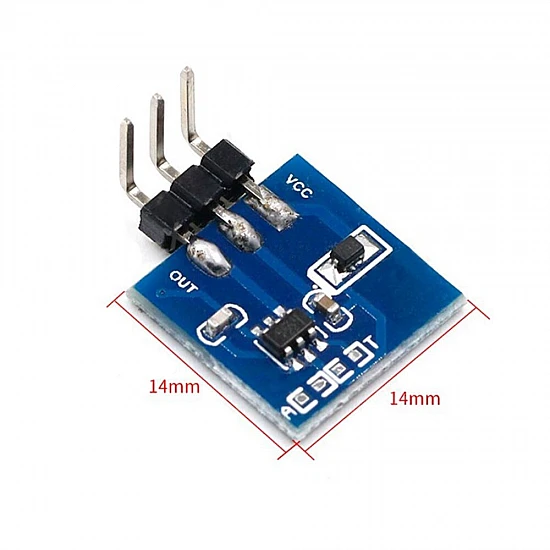 TTP223 Touch key module capacitive switch can set self-locking inching mode