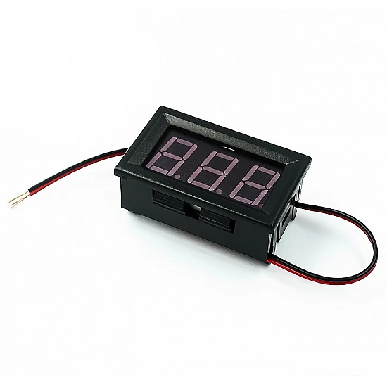 Two-wire DC 5V-120V digital 0.56" Blue display voltmeter