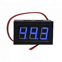 Two-wire DC 5V-120V digital 0.56" Blue display voltmeter